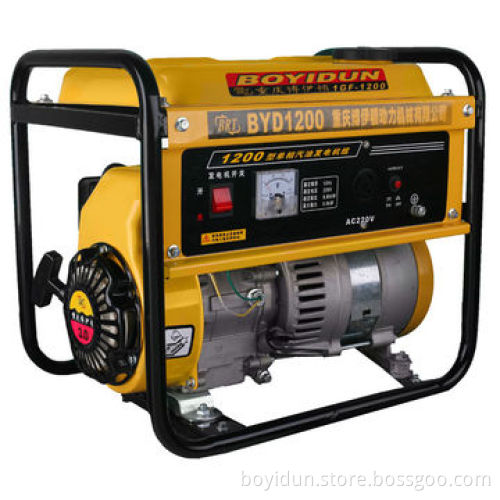 1kW Portable Gasoline Generator, 50Hz/220V, Made in China, 100% Copper Line